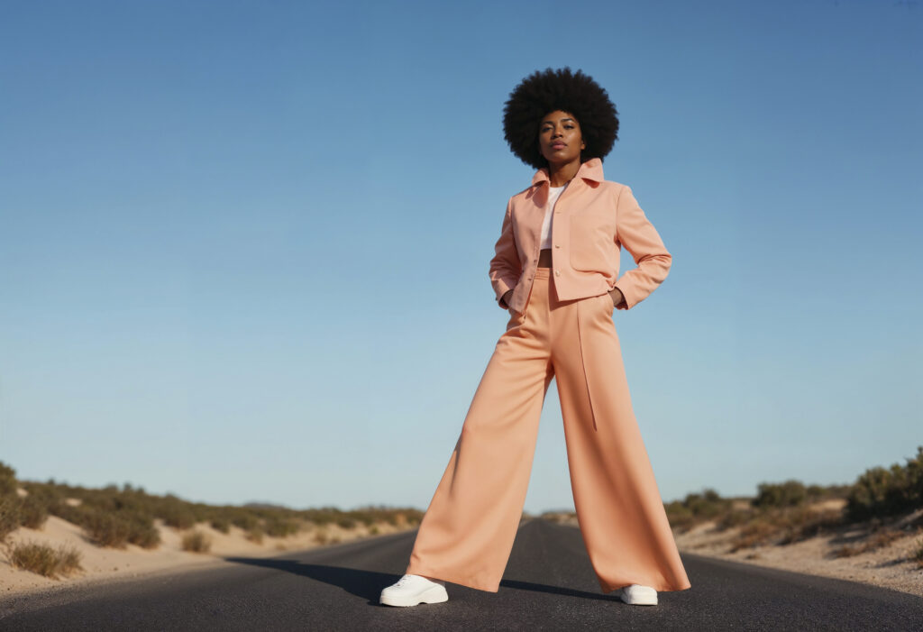 Spring/Summer 2026 tailored workwear featuring lightweight blazers, cropped trousers, and modular designs for hybrid professional and casual wear