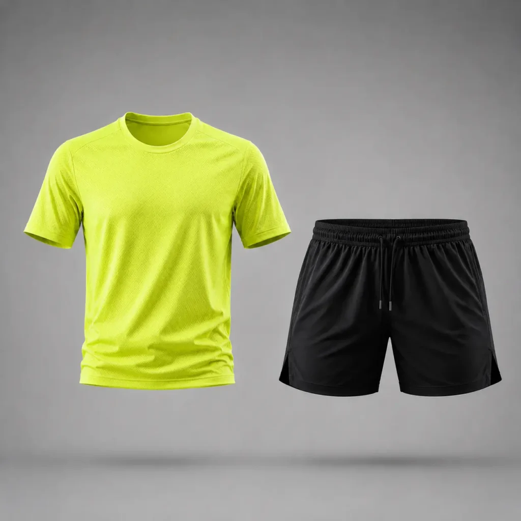 Activewear apparel by OEM clothing manufacturer Tris Apparel.